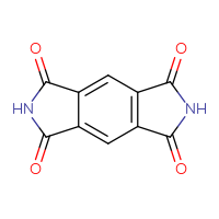 Chemical structure of 1H,2H,3H,5H,6H,7H-pyrrolo[3,4-f]isoindole-1,3,5,7-tetrone - CSSB00000038445