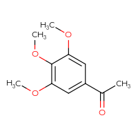 Chemical structure of 1-(3,4,5-trimethoxyphenyl)ethan-1-one - CSSB00000183308