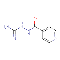 Chemical structure of [(pyridin-4-yl)formohydrazido]methanimidamide - CSSB00009954624