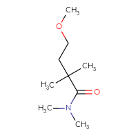 Chemical structure of 4-methoxy-N,N,2,2-tetramethylbutanamide - CSSB00019302235
