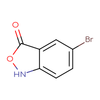 Chemical structure of 5-bromo-1,3-dihydro-2,1-benzoxazol-3-one - CSSB00010210586