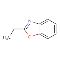 Chemical structure of 2-ethyl-1,3-benzoxazole - CSSB00000077764
