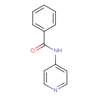 Chemical structure of N-(pyridin-4-yl)benzamide - CSSB00000194393