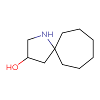 Chemical structure of 1-azaspiro[4.6]undecan-3-ol - CSSS00102887276