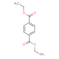Chemical structure of 1,4-diethyl benzene-1,4-dicarboxylate - CSSB00000021293