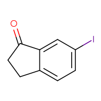 Chemical structure of 6-iodo-2,3-dihydro-1H-inden-1-one - CSSB00011356848