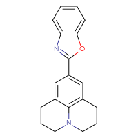 Chemical structure of 7-(1,3-benzoxazol-2-yl)-1-azatricyclo[7.3.1.0⁵,¹³]trideca-5,7,9(13)-triene - CSSB21253046551