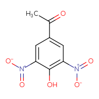 Chemical structure of 1-(4-hydroxy-3,5-dinitrophenyl)ethan-1-one - CSSB00010169490