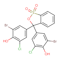C19H10Br2Cl2O5S