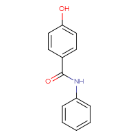 Chemical structure of 4-hydroxy-N-phenylbenzamide - CSSB00000263230