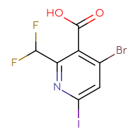 C7H3BrF2INO2