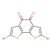 Chemical structure of 4,11-dibromo-3,12-dithiatricyclo[7.3.0.0²,⁶]dodeca-1(9),2(6),4,10-tetraene-7,8-dione - CSSB00010784032
