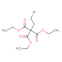 Chemical structure of triethyl (2-bromoethyl)methanetricarboxylate - CSSB00020604741