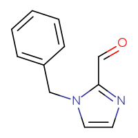 Chemical structure of 1-benzyl-1H-imidazole-2-carbaldehyde - CSSB00000186081