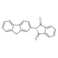 Chemical structure of 2-(9H-fluoren-2-yl)-2,3-dihydro-1H-isoindole-1,3-dione - CSSB00016187910