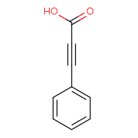 Chemical structure of 3-phenylprop-2-ynoic acid - CSSB00000736102