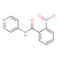 Chemical structure of 2-nitro-N-(pyridin-4-yl)benzamide - CSSB00027970387
