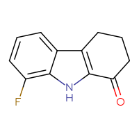 Chemical structure of 8-fluoro-2,3,4,9-tetrahydro-1H-carbazol-1-one - CSSB00011236527
