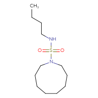 Chemical structure of N-butylazonane-1-sulfonamide - CSMB21106767571