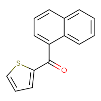 Chemical structure of (naphthalen-1-yl)(thiophen-2-yl)methanone - CSSB00000324053