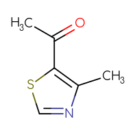 Chemical structure of 1-(4-methyl-1,3-thiazol-5-yl)ethan-1-one - CSSB00000738886