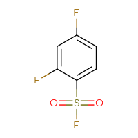 Chemical structure of 2,4-difluorobenzene-1-sulfonyl fluoride - CSSB00010300991