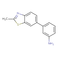 Chemical structure of 3-(2-methyl-1,3-benzothiazol-6-yl)aniline - CSSB00134534438