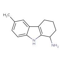Chemical structure of 6-methyl-2,3,4,9-tetrahydro-1H-carbazol-1-amine - CSSB00000719289