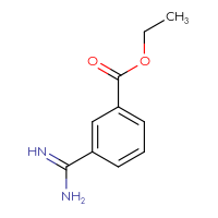 Chemical structure of ethyl 3-carbamimidoylbenzoate - CSSB00009961131
