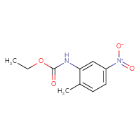 Chemical structure of ethyl N-(2-methyl-5-nitrophenyl)carbamate - CSSB00000252119