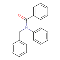 Chemical structure of N-benzyl-N-phenylbenzamide - CSSB00000152106
