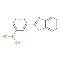 Chemical structure of [3-(1,3-benzothiazol-2-yl)phenyl]boronic acid - CSSB00021315237