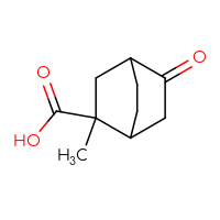 Chemical structure of 2-methyl-5-oxobicyclo[2.2.2]octane-2-carboxylic acid - CSSB00009918463