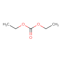 Chemical structure of diethyl carbonate - CSSB00000211457