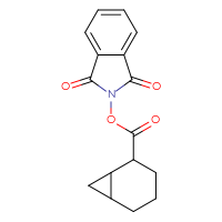 Chemical structure of 1,3-dioxo-2,3-dihydro-1H-isoindol-2-yl bicyclo[4.1.0]heptane-2-carboxylate - CSSB00116212226