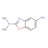 Chemical structure of N2,N2-dimethyl-1,3-benzoxazole-2,5-diamine - CSSB00000689006