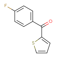 Chemical structure of (4-fluorophenyl)(thiophen-2-yl)methanone - CSSB00011217774