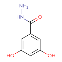 Chemical structure of 3,5-dihydroxybenzohydrazide - CSSB00011203509