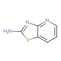 Chemical structure of [1,3]thiazolo[4,5-b]pyridin-2-amine - CSSB00009882742