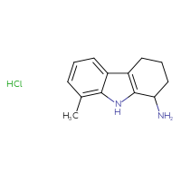 Chemical structure of 8-methyl-2,3,4,9-tetrahydro-1H-carbazol-1-amine hydrochloride - CSSB14849113176