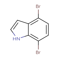 C8H5Br2N