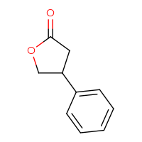 Chemical structure of 4-phenyloxolan-2-one - CSSB00000696921