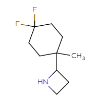 C10H17F2N
