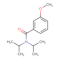 Chemical structure of 3-methoxy-N,N-bis(propan-2-yl)benzamide - CSSB00103404558