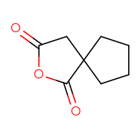 Chemical structure of 2-oxaspiro[4.4]nonane-1,3-dione - CSSB00000212221