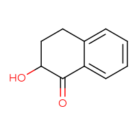 Chemical structure of 2-hydroxy-1,2,3,4-tetrahydronaphthalen-1-one - CSSB00012955459