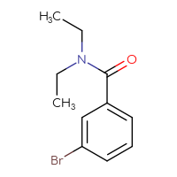 Chemical structure of 3-bromo-N,N-diethylbenzamide - CSSB00000154174