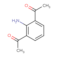Chemical structure of 1-(3-acetyl-2-aminophenyl)ethan-1-one - CSSB00009956619