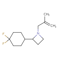 C13H21F2N