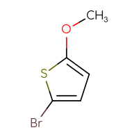 Chemical structure of 2-bromo-5-methoxythiophene - CSSB00000733277